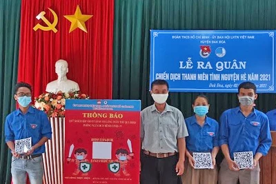 Đak Đoa ra quân chiến dịch Thanh niên tình nguyện hè 2021