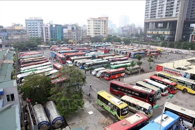 27 tỉnh, thành phố nối lại hoạt động vận tải hành khách liên tỉnh