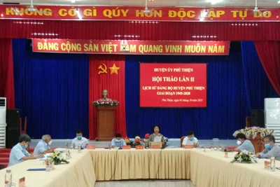 Phú Thiện: Hội thảo lần 2 về xây dựng lịch sử Đảng bộ huyện giai đoạn 1945-2020