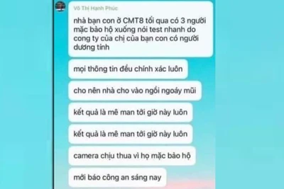 Công an TP. Hồ Chí Minh: Cảnh báo tin giả 'nhân viên y tế chuốc thuốc mê cả nhà'