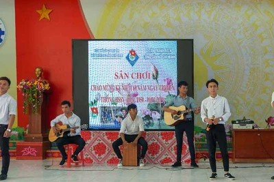 Nhiều sân chơi bổ ích cho học sinh, sinh viên Trường Cao đẳng Nghề