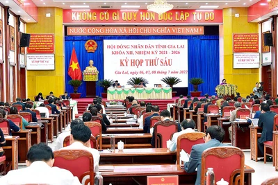 Nhiều báo cáo về triển khai nhiệm vụ phát triển kinh tế-xã hội trình bày tại kỳ họp