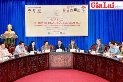 Họp báo tổ chức Cuộc thi Nữ hoàng trang sức Việt Nam năm 2022