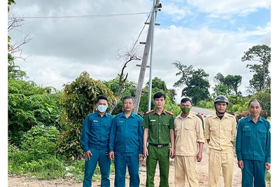 Chư Prông: Ra mắt mô hình "Camera an ninh" tại xã Ia Lâu