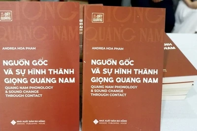 Sách "Nguồn gốc và sự hình thành giọng Quảng Nam" bán hết sạch vì… nhiều tranh cãi