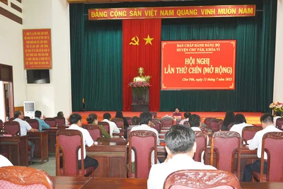 Chư Păh: Thúc đẩy phát triển kinh tế-xã hội gắn với an toàn phòng-chống dịch