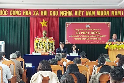 Gia Lai phát động Cuộc thi viết "Về sự nghiệp Đại đoàn kết dân tộc"