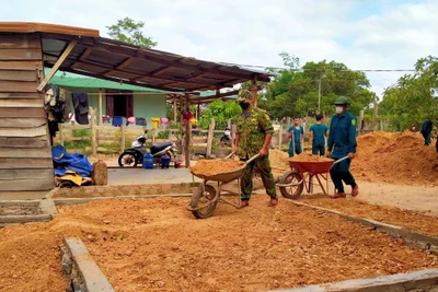 Bộ đội Biên phòng Gia Lai thi đua "Dân vận khéo"