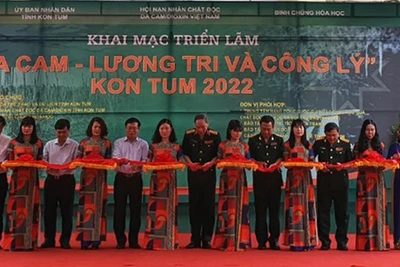 Triển lãm "Da cam - Lương tri và Công lý"