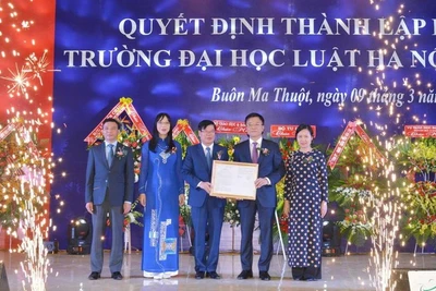 Thành lập phân hiệu Đại học Luật Hà Nội tại Đắk Lắk