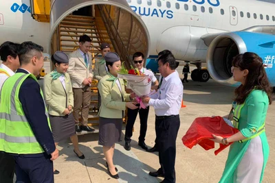 Bamboo Airways khai trương chuyến bay đầu tiên tại Pleiku