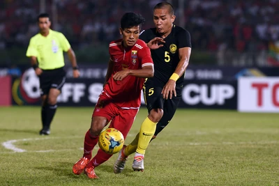 "Sát thủ" Aung Thu vẫn cùng tuyển Myanmar dự AFF Cup