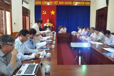 Thường trực Tỉnh ủy làm việc về công tác chuẩn bị Festival Cồng chiêng