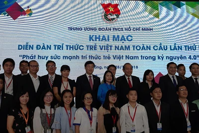 Khai mạc diễn đàn Trí thức trẻ Việt Nam toàn cầu lần thứ nhất