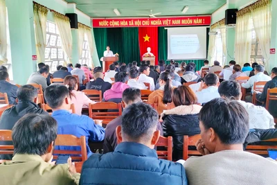 Kbang: 130 đại biểu tham gia tập huấn xây dựng nông thôn mới