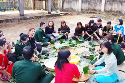 Bộ đội Biên phòng Gia Lai chăm lo Tết cho người dân