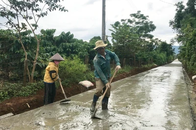 Đak Đoa ưu tiên đầu tư hạ tầng giao thông nông thôn