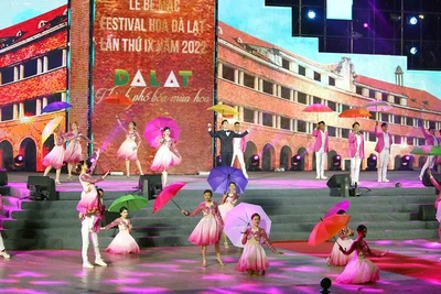 Festival Hoa Đà Lạt khép lại với đêm nghệ thuật sắc màu