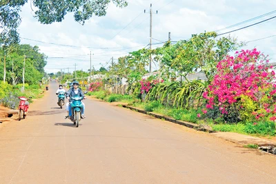 Ngôi làng đặc biệt ở Ia Vê