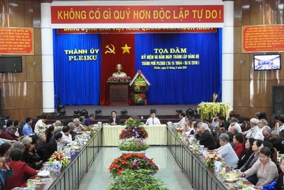 Pleiku đẩy mạnh nghiên cứu, biên soạn lịch sử Đảng