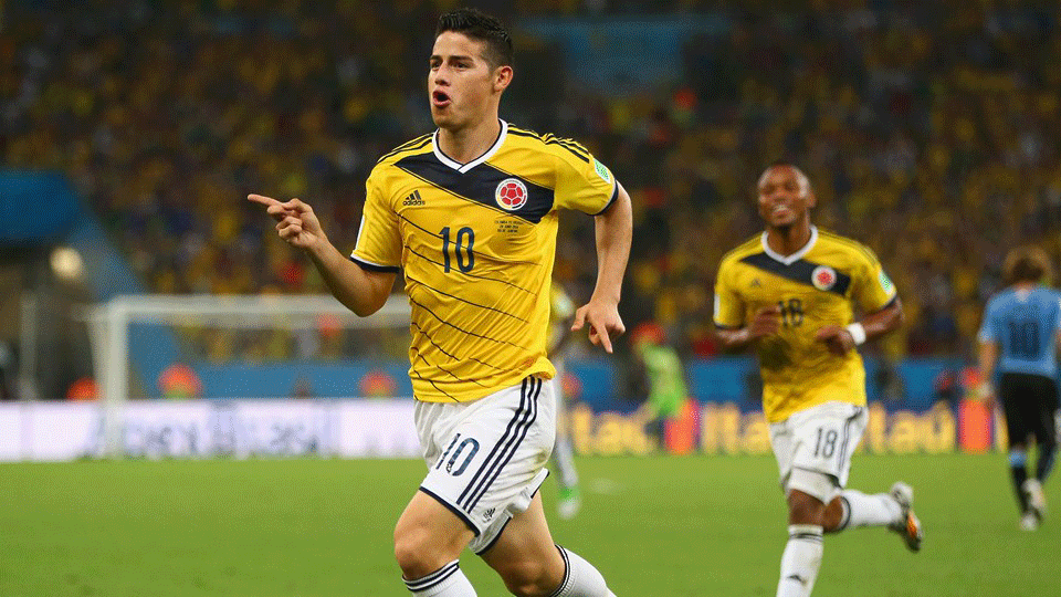 Sự bất ngờ mang tên James Rodriguez