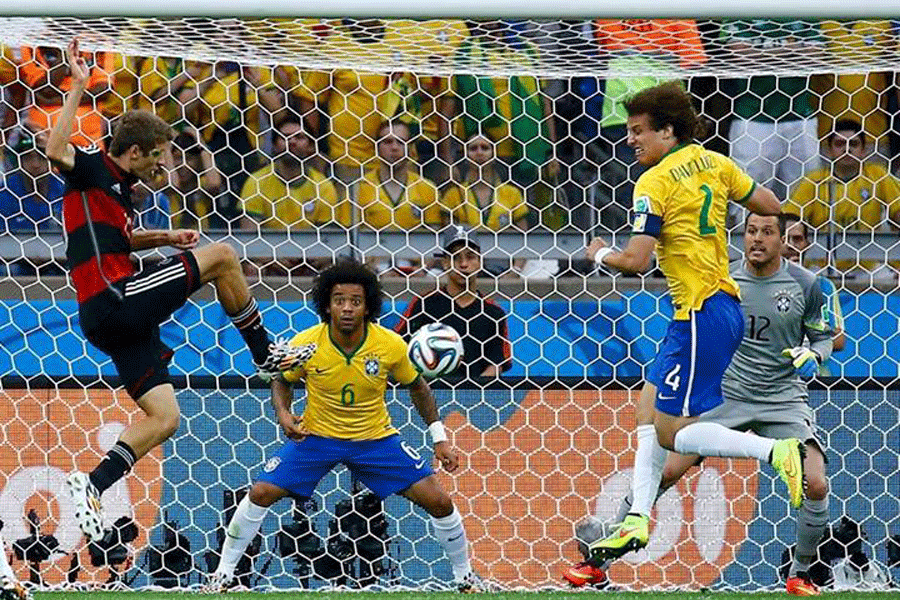 Bán kết World Cup 2014: Đức thắng sốc Brazil 7-1