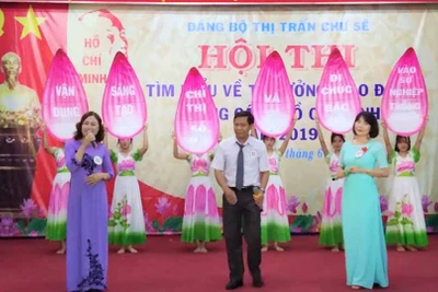 Chư Sê: Hội thi tìm hiểu tư tưởng, đạo đức phong cách Hồ Chí Minh