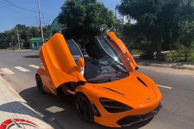 Cường Đô-la cấp tập ra biển cho McLaren 720S 24 tỷ mới tậu