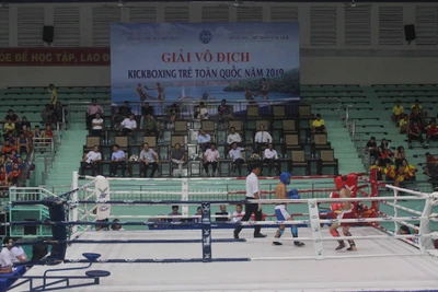 Khai mạc Giải Vô địch trẻ toàn quốc môn Kickboxing năm 2019