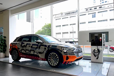 Ôtô điện Audi e-tron xuất hiện tại Việt Nam