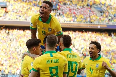 Xác định 4 đội tuyển đầu tiên vào tứ kết Copa America 2019