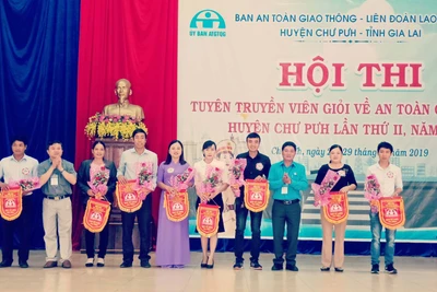 Chư Pưh: Hội thi tuyên truyền viên giỏi về ATGT lần thứ II năm 2019