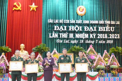 Đại hội Câu lạc bộ Cựu chiến binh sản xuất-kinh doanh giỏi