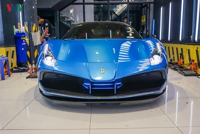 Cận cảnh Ferrari 488 GTB đầu tiên độ SVR tại Việt Nam