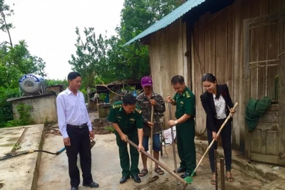 Xây nhà tặng các gia đình khó khăn ở biên giới Đắk Lắk