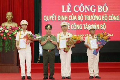 Công an tỉnh Cao Bằng, Bắc Kạn có tân Giám đốc