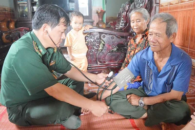 Đồn Biên phòng CKQT Lệ Thanh: Quan tâm công tác đền ơn đáp nghĩa