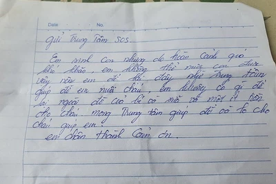 Bé gái 2 ngày tuổi bị bỏ rơi bên đường cùng bức tâm thư của người mẹ "vô danh"