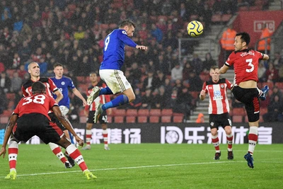 Thắng Southampton 9-0, Leicester lập hàng loạt kỷ lục ở Premier League