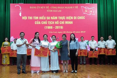 Hội thi tìm hiểu 50 năm thực hiện Di chúc của Chủ tịch Hồ Chí Minh