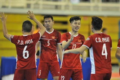 Thắng đậm Myanmar, tuyển Việt Nam giành vé dự VCK futsal châu Á 2020