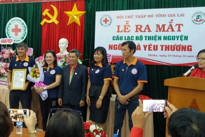 Gia Lai: Ra mắt Câu lạc bộ thiện nguyện "Ngôi nhà yêu thương"