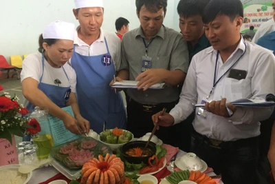 Ia Pa: Hội thi nấu ăn "Bữa cơm gia đình"