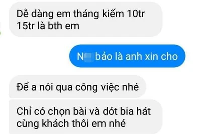 Bốn nữ sinh lớp 7 bị dụ dỗ bỏ nhà đi làm "việc nhẹ, lương cao"