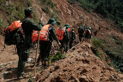 Tìm thấy 8 thi thể trong vụ sạt lở vùi lấp 11 người dân xã Phước Lộc