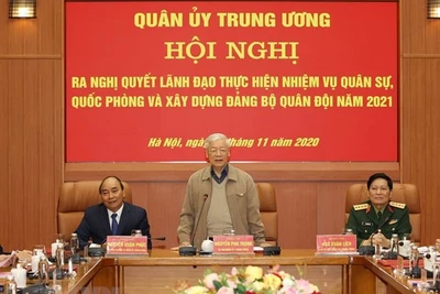 Quân ủy Trung ương thông qua phương hướng nhiệm vụ năm 2021