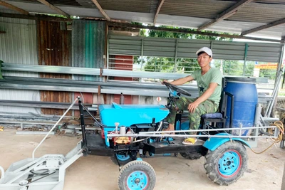 "Nhà sáng chế" máy nông nghiệp đa năng ở Krông Pa