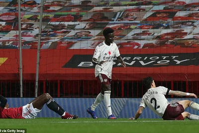 Pogba mắc sai lầm, Man Utd 'phơi áo' trước Arsenal tại Old Trafford