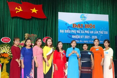 Đại hội đại biểu Hội Liên hiệp Phụ nữ xã Phú An nhiệm kỳ 2021-2026