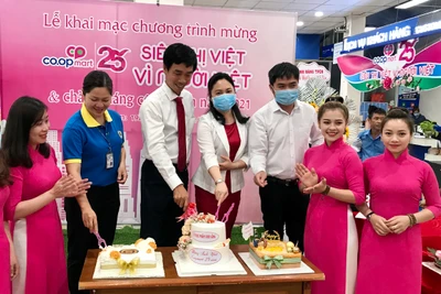 Siêu thị Co.op Mart Pleiku: Nhiều chương trình ưu đãi nhân kỷ niệm 25 năm thành lập hệ thống